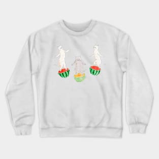 Swaying Cats Crewneck Sweatshirt